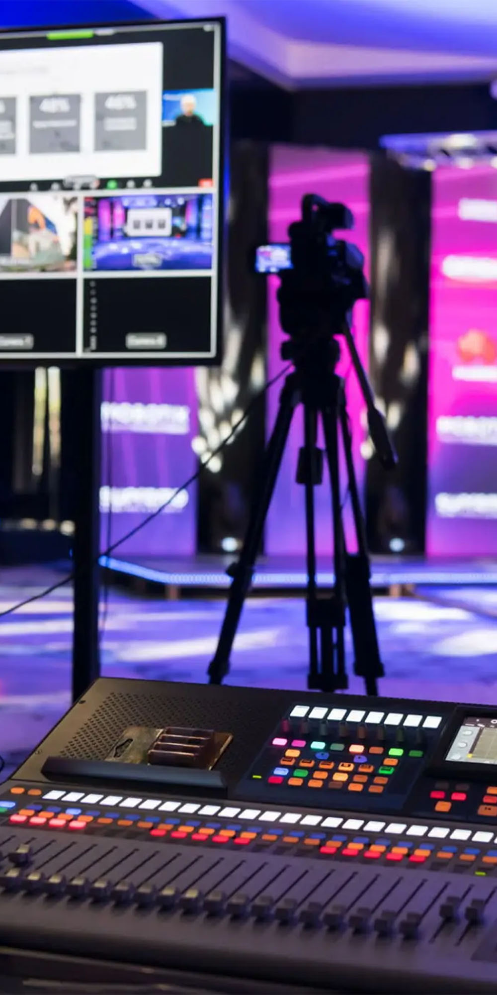 Audio visual gear for hire